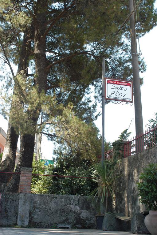 B&B Sotto I Pini Zafferana Etnea Exterior photo